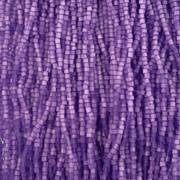 Czech Seed Beads 10/0 2Cut Satin Grape Solgel Strung