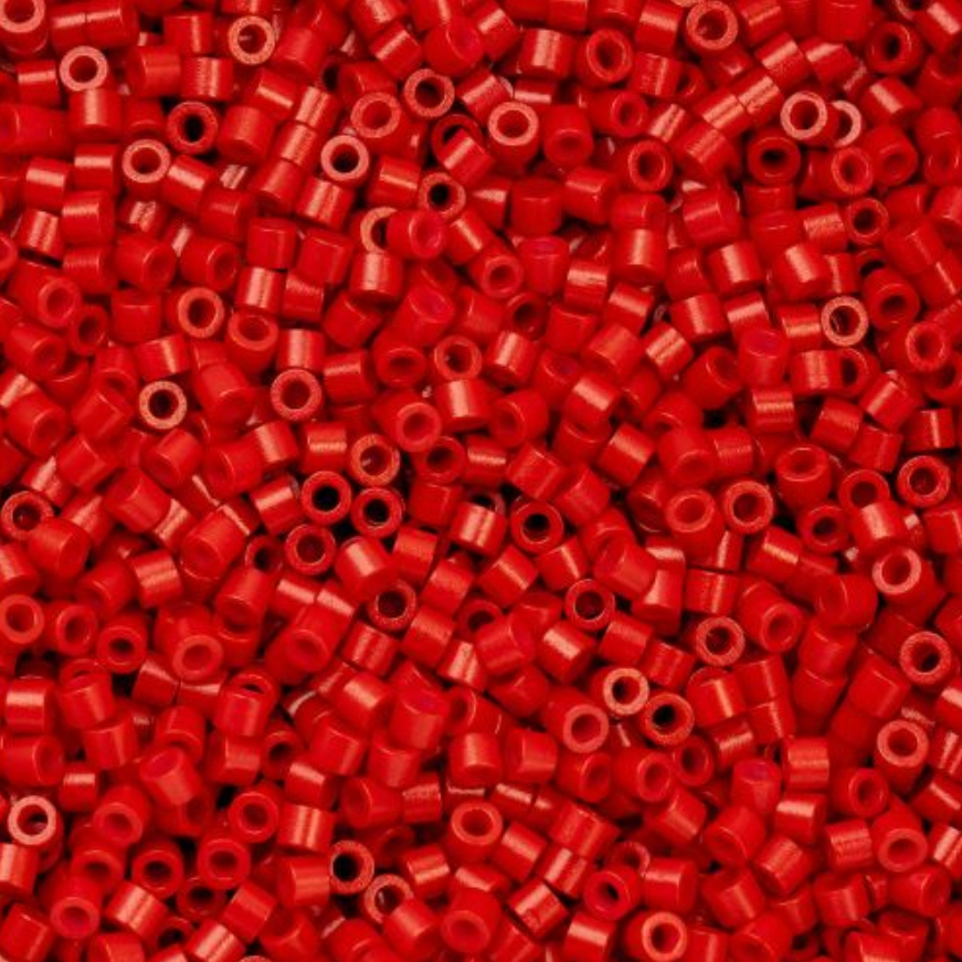 Cylin Bead 11/0 25g Bag Opaque Red