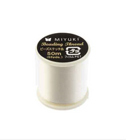 Miyuki Nylon Beading Thread B Eggshell (50m)