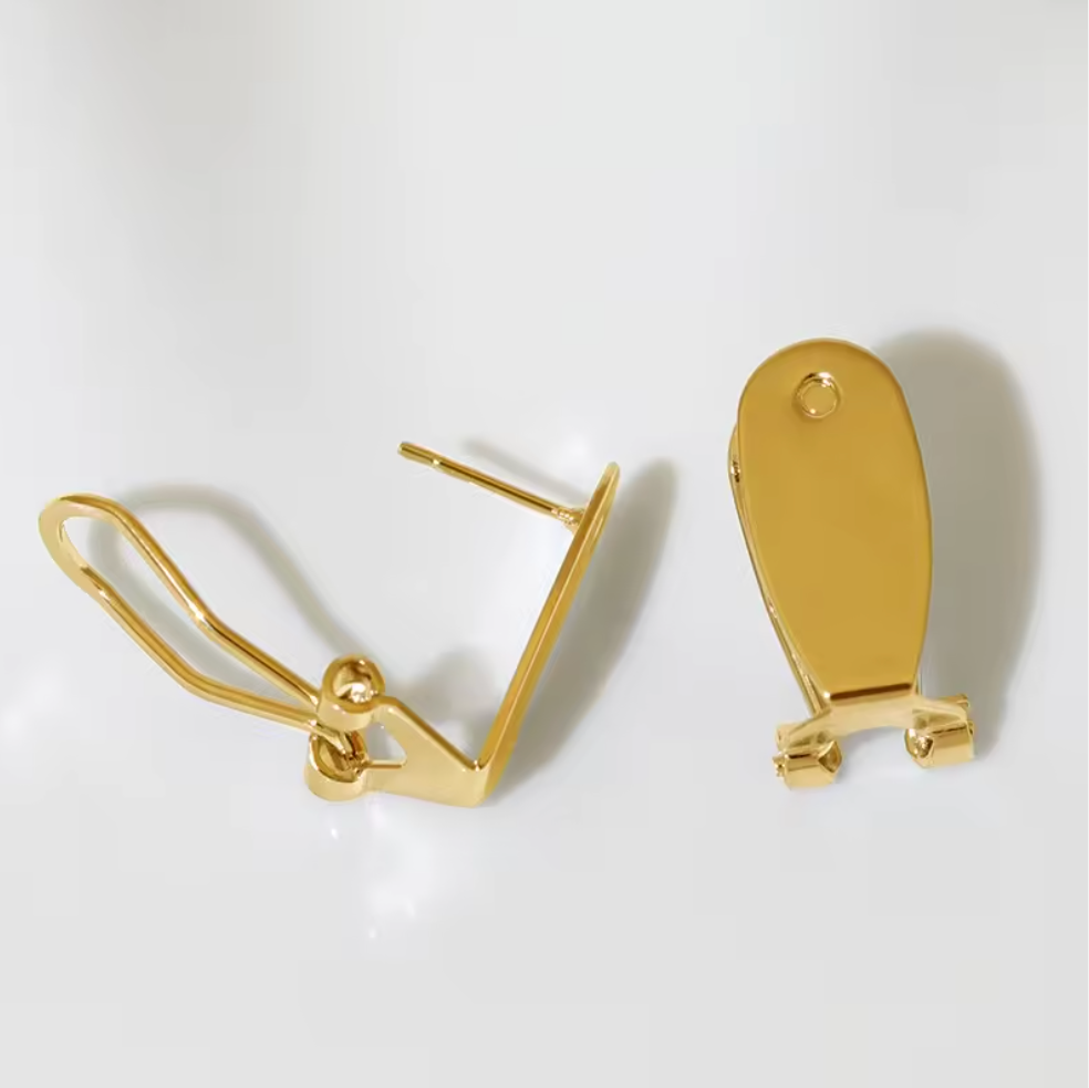 Gold Lever Posts - 4 pairs