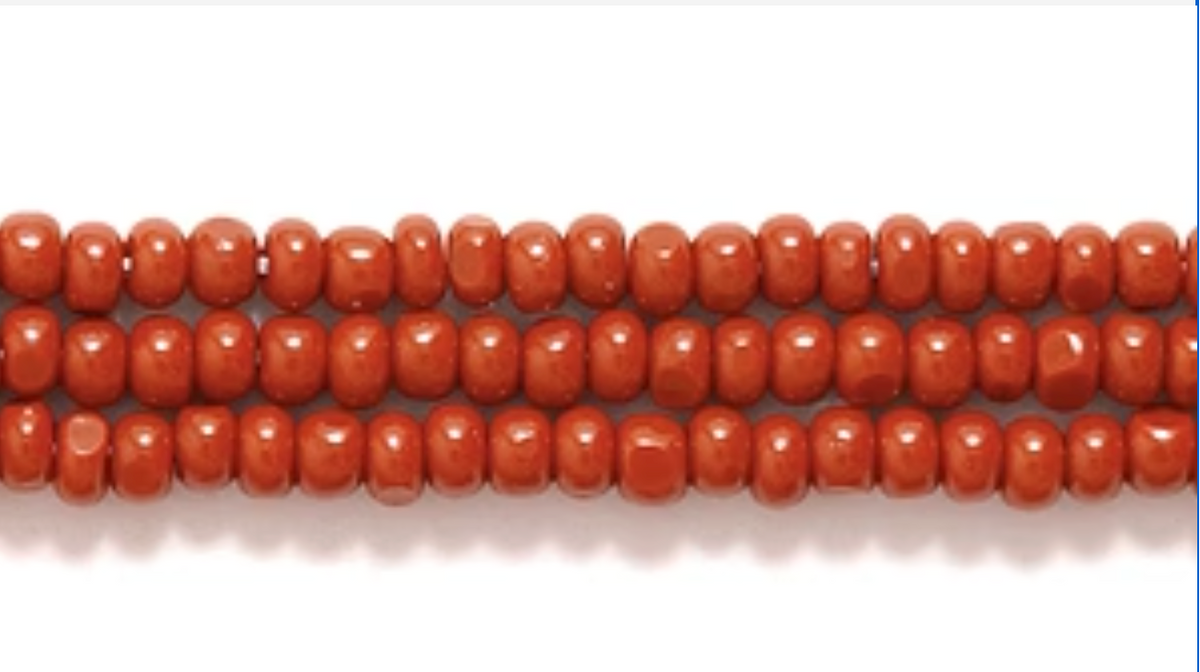 Seed Bead True Cut Op LT Brown 11/0 (FULL HANK)