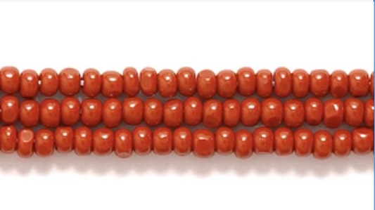 Seed Bead True Cut Op LT Brown 11/0 (FULL HANK)