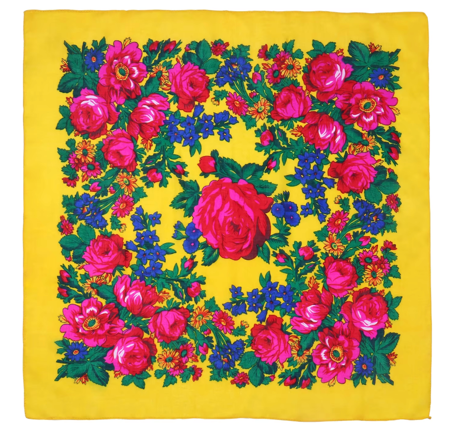 Kokum Scarf 30x30 - Style #3 (Various Colors)