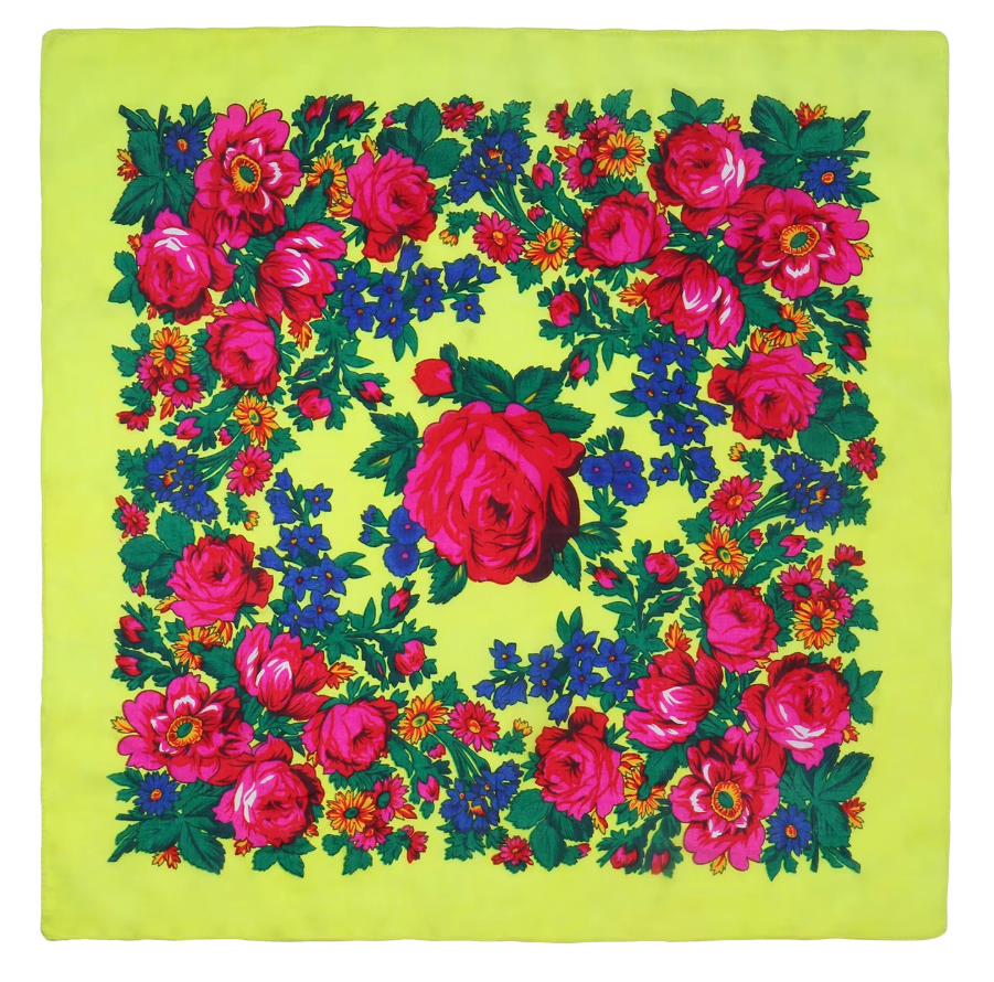 Kokum Scarf 30x30 - Style #3 (Various Colors)