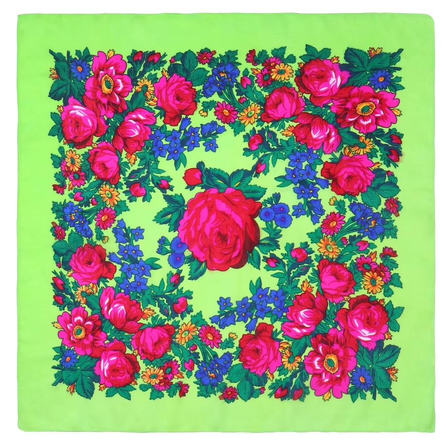 Kokum Scarf 30x30 - Style #3 (Various Colors)