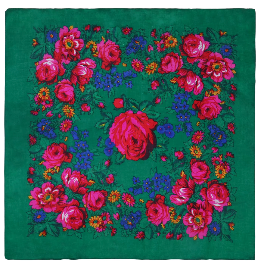 Kokum Scarf 30x30 - Style #3 (Various Colors)