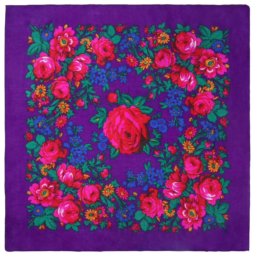 Kokum Scarf 30x30 - Style #3 (Various Colors)