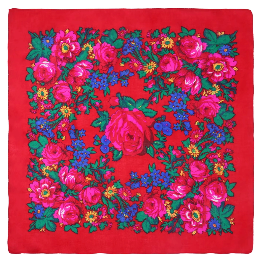 Kokum Scarf 30x30 - Style #3 (Various Colors)