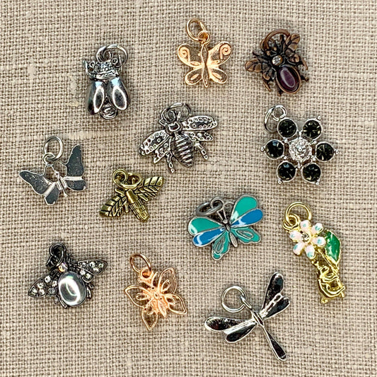 Detailed Garden Charms 12pc