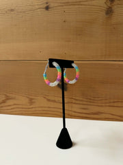 Sees The Dream Designs - Small Rainbow Hoops