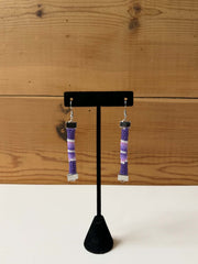 Sees The Dream Designs - Purple Rope Earrings