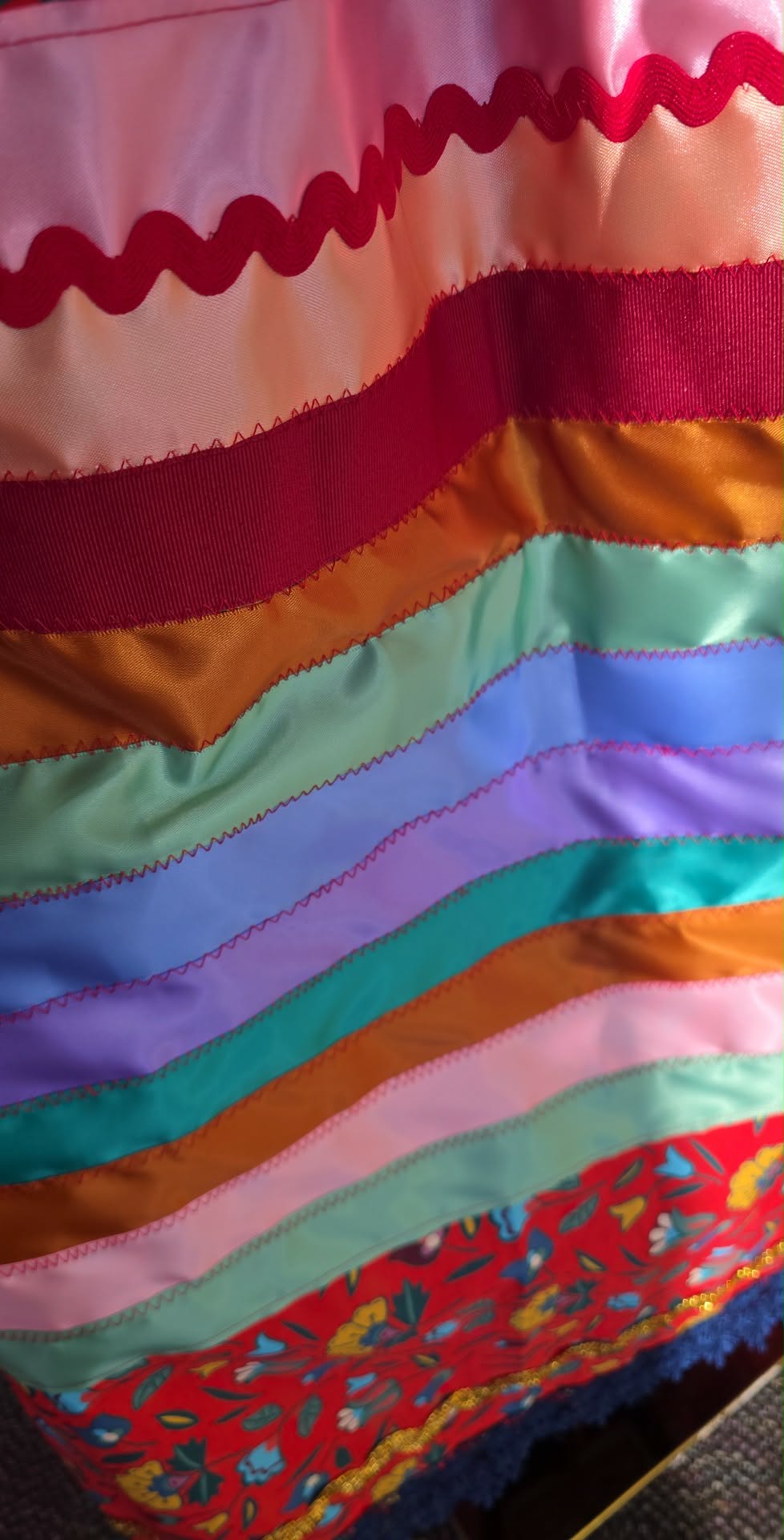 MorningStar Workz - Red Ribbon Skirt