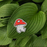 Iris Running Thunder - “Little Cap Mushroom” Vinyl Sticker