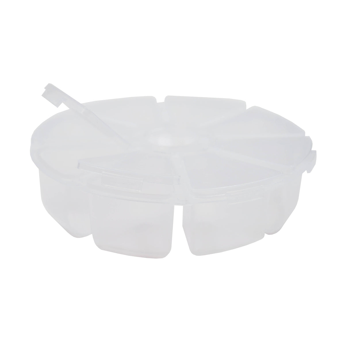Plastic Organizer Box- Round, 1-ct