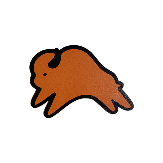 Iris Running Thunder - "Brown Buffalo" Matte Vinyl Sticker