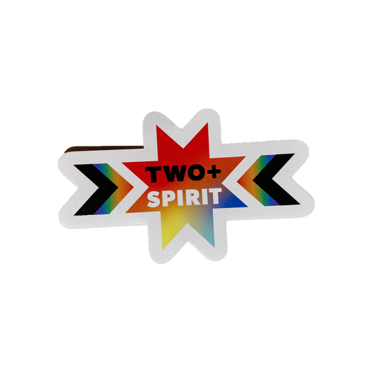 Iris Running Thunder - "Two-Spirit" Vinyl Sticker