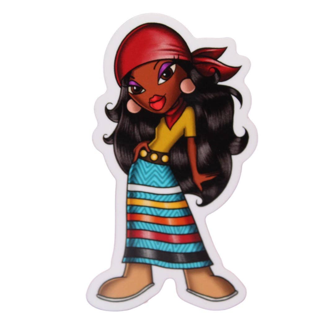 PRADOS STICKERS: Xicana Baddie