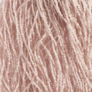 Czech Seed Beads 10/0 2Cut Dyed Satin Dark Topaz SOLGEL Strung