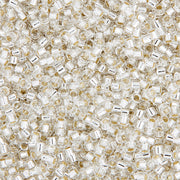 Miyuki Delica 11/0 5.2g vial Crystal S/L