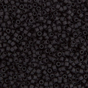 Miyuki Delica 11/0 5.2g Vial Black Matte