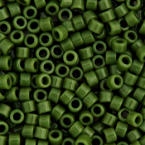 Miyuki Delica 11/0 5.2g Vial Green Avocado Opaque