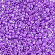 Miyuki Delica 11/0 5.2g Vial Violet Opaque Dyed