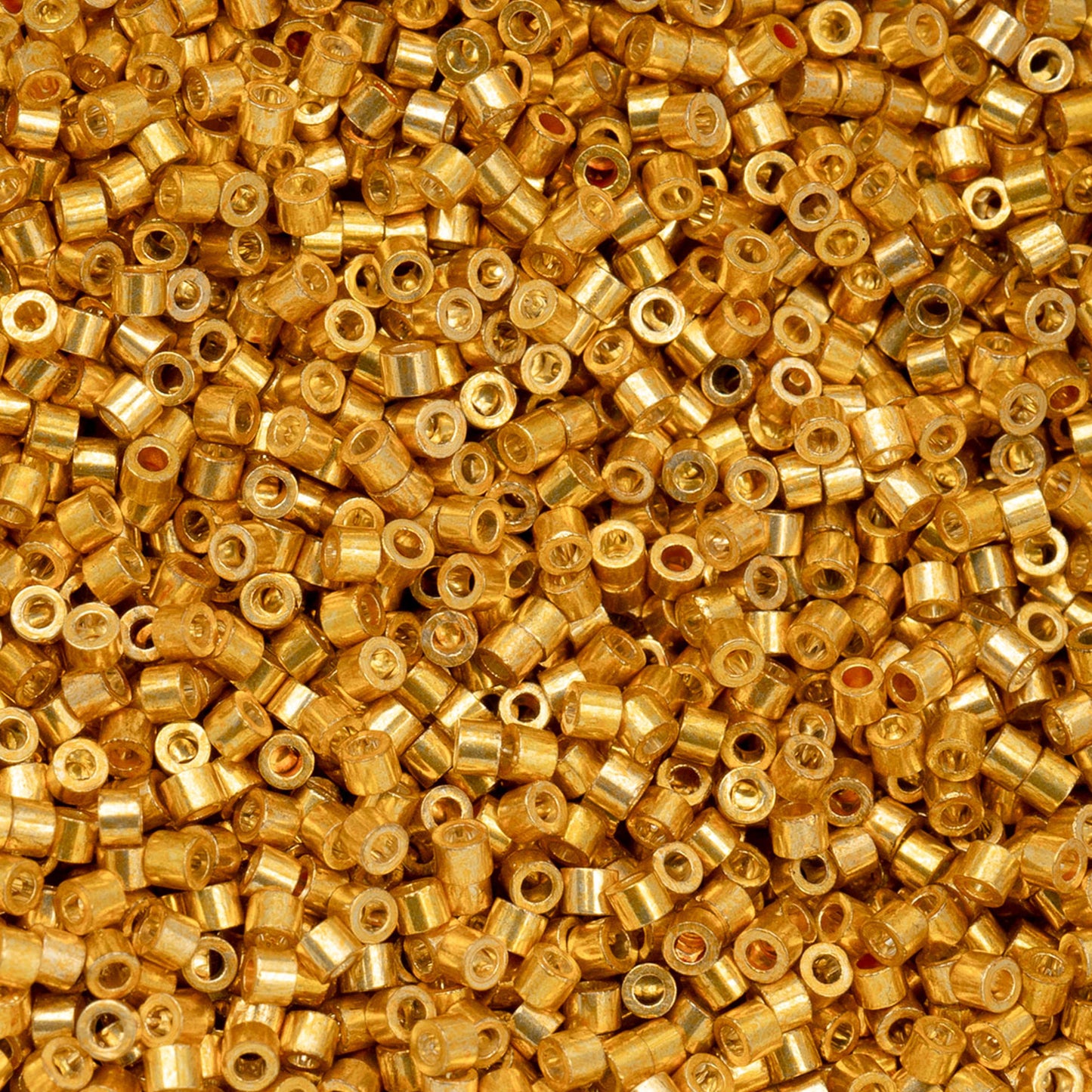 Cylin Bead 11/0 25g Bag Gold AB
