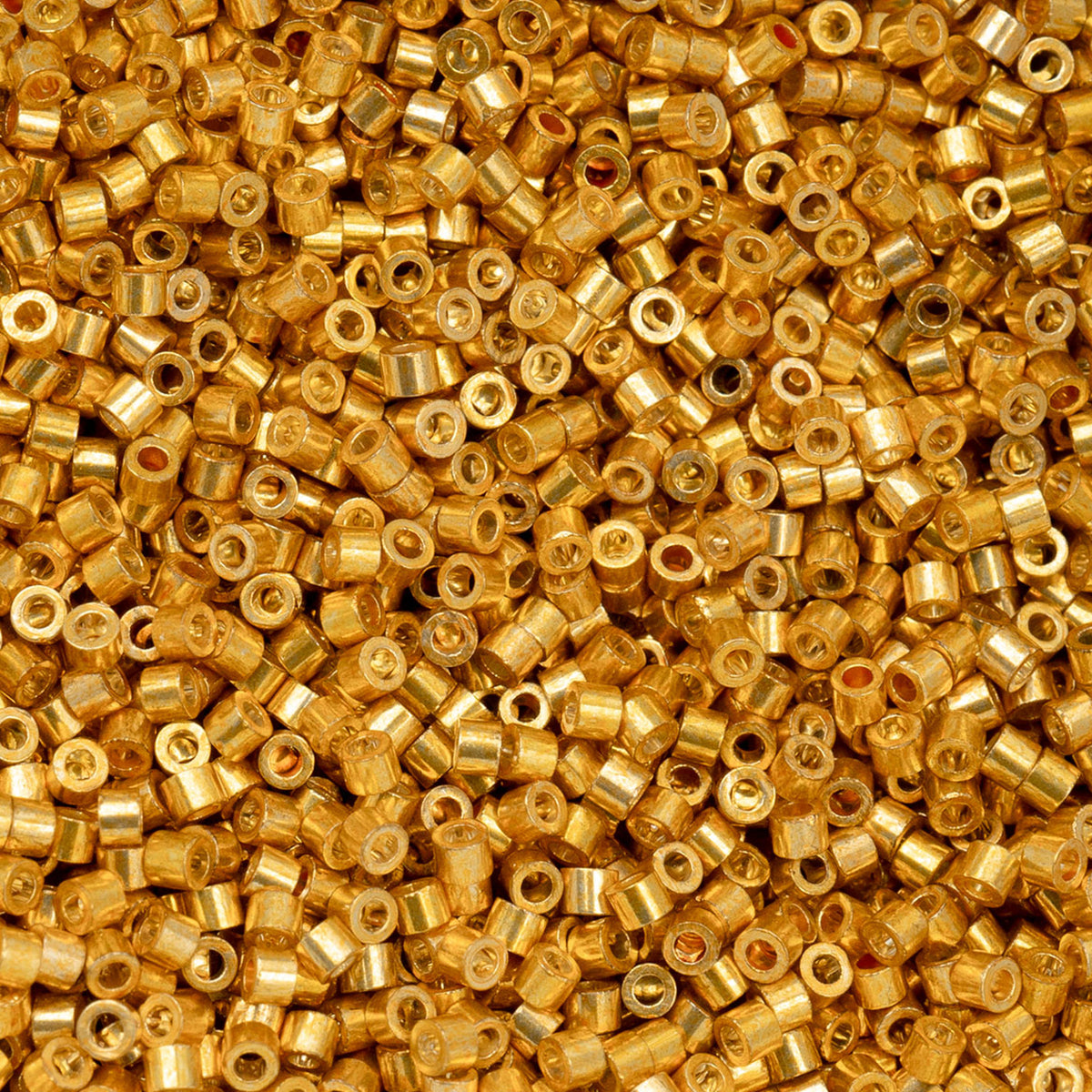 Cylin Bead 11/0 25g Bag Gold AB