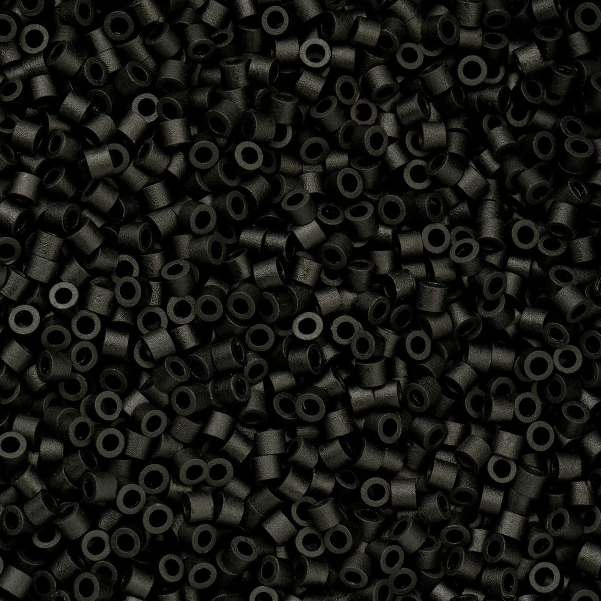 Cylin Bead 11/0 25g Bag Black Matte