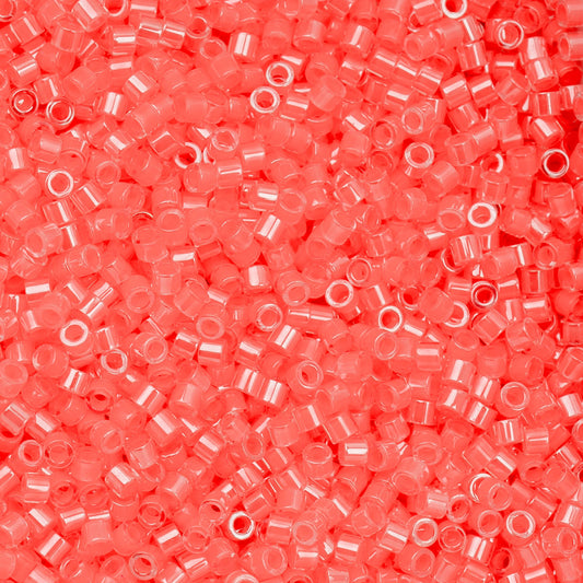 Cylin Bead 11/0 25g Bag Coral Neon Color