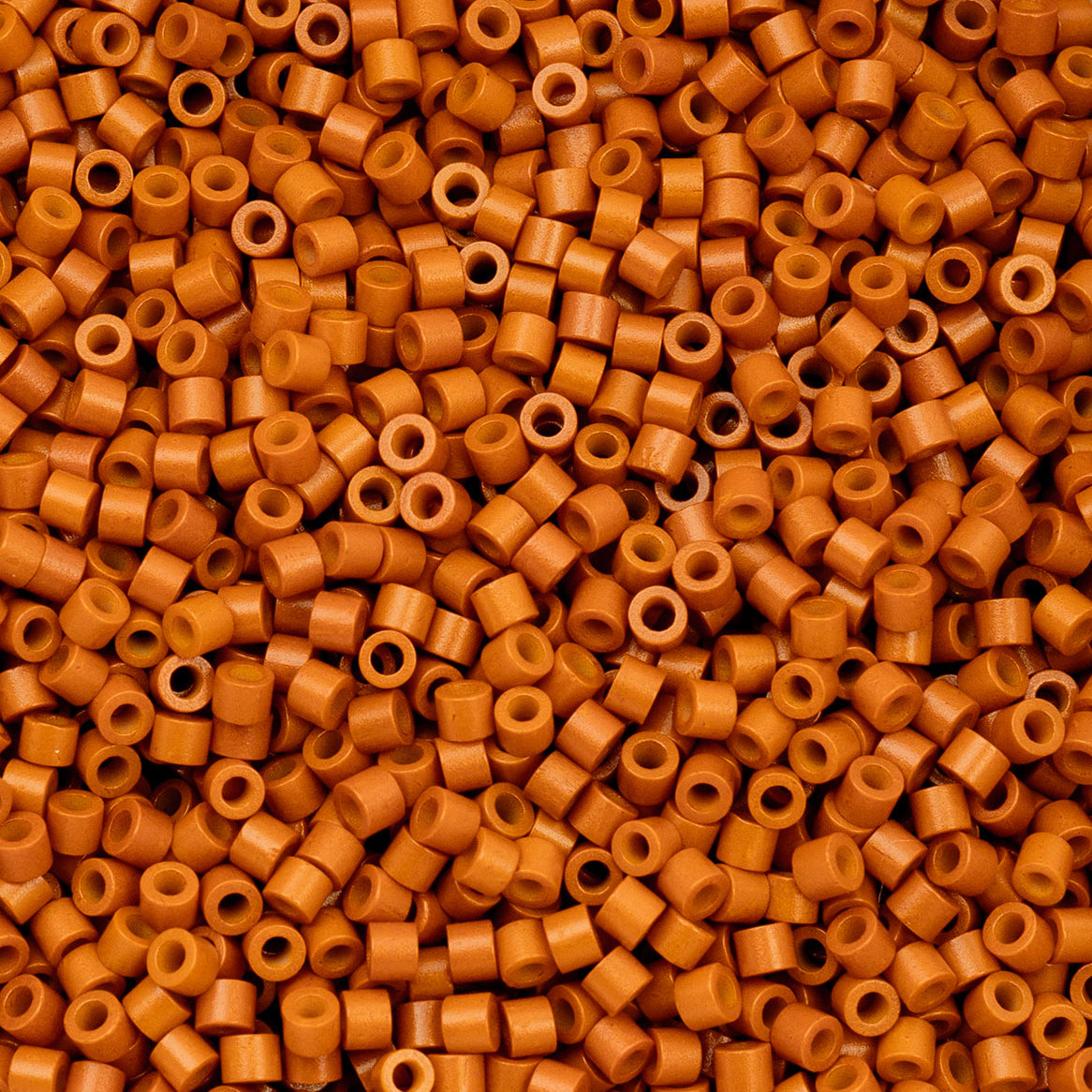 Cylin Bead 11/0 25g Bag Opaque Pumpkin Orange