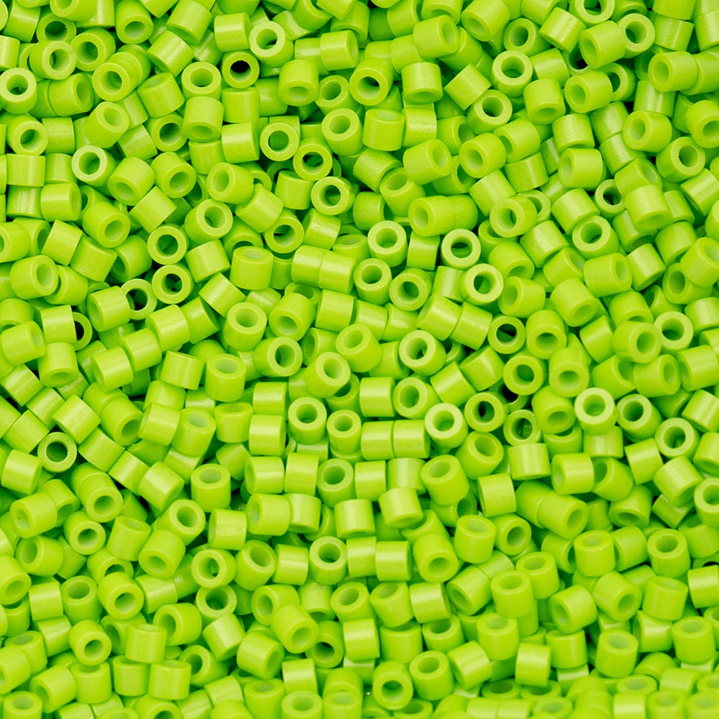 Cylin Bead 11/0 25g Bag Opaque Green Neon Color