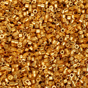 Cylin Bead 11/0 25g Bag Golden Alloy Glow